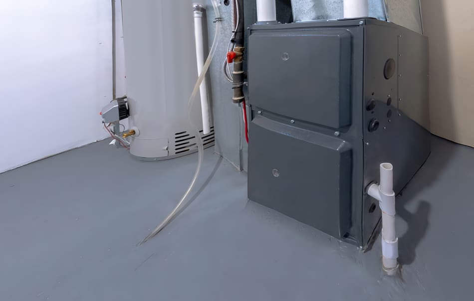 Furnace and Heater in a basement